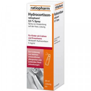 HYDROCORTISON-ratiopharm 0,5% Spray