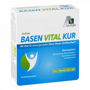 BASEN VITAL KUR plus Vitamin D3+K2 Pulver